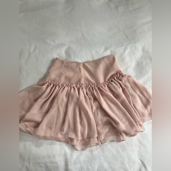 Banana Republic pink flowy spring/summer skirt - Picture 1 of 3